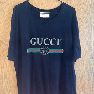 Authentic black Gucci shirt